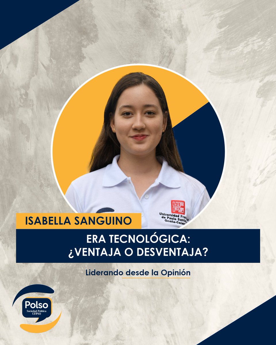 Polso_oficial's tweet photo. #columnadeopinión | Hoy, Isabella Sanguino nos da su opinión acerca de todos los avances que ha tenido la tecnología y la llegada de esta era innovadora y tecnológica.
Léela columna completa en el siguiente link⬇️
https://t.co/YziqMfujMC
.
#tecnología #opinión #polso #viral https://t.co/4W9QJZbfzY