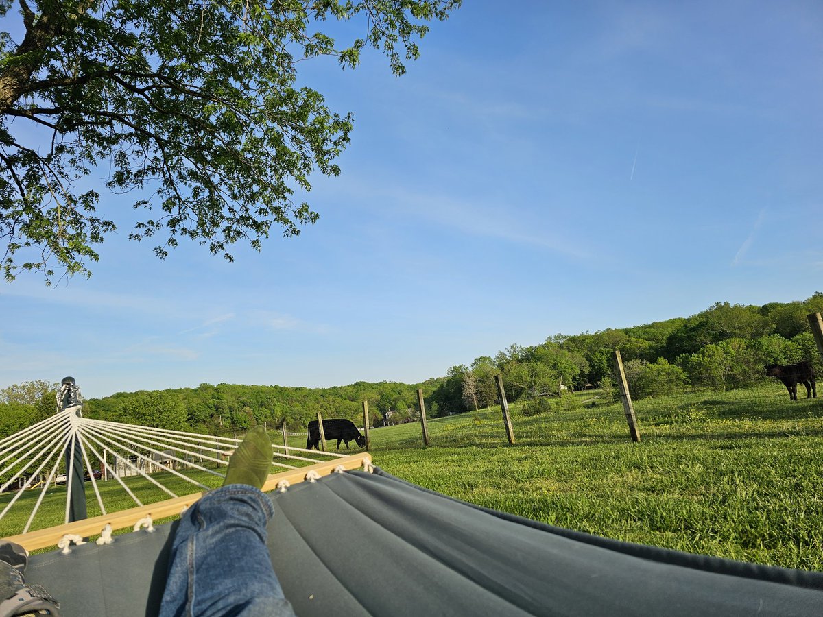 Perfect weather for some relaxation