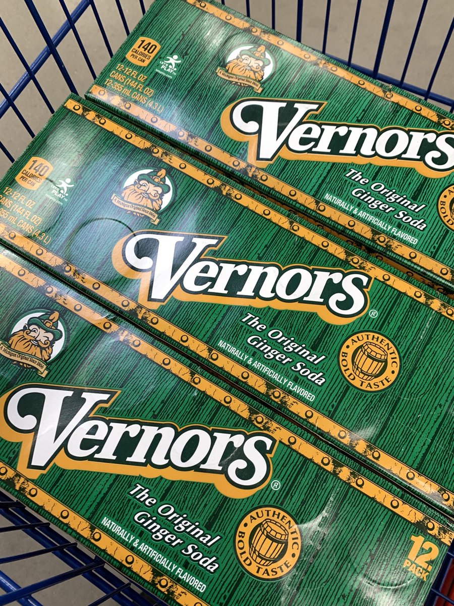 MizArmstrong's tweet photo. When you see the Vernors, you buy the Vernors. #detroitnative ⁦@VernorsSoda⁩ https://t.co/l7Yynhkwrv
