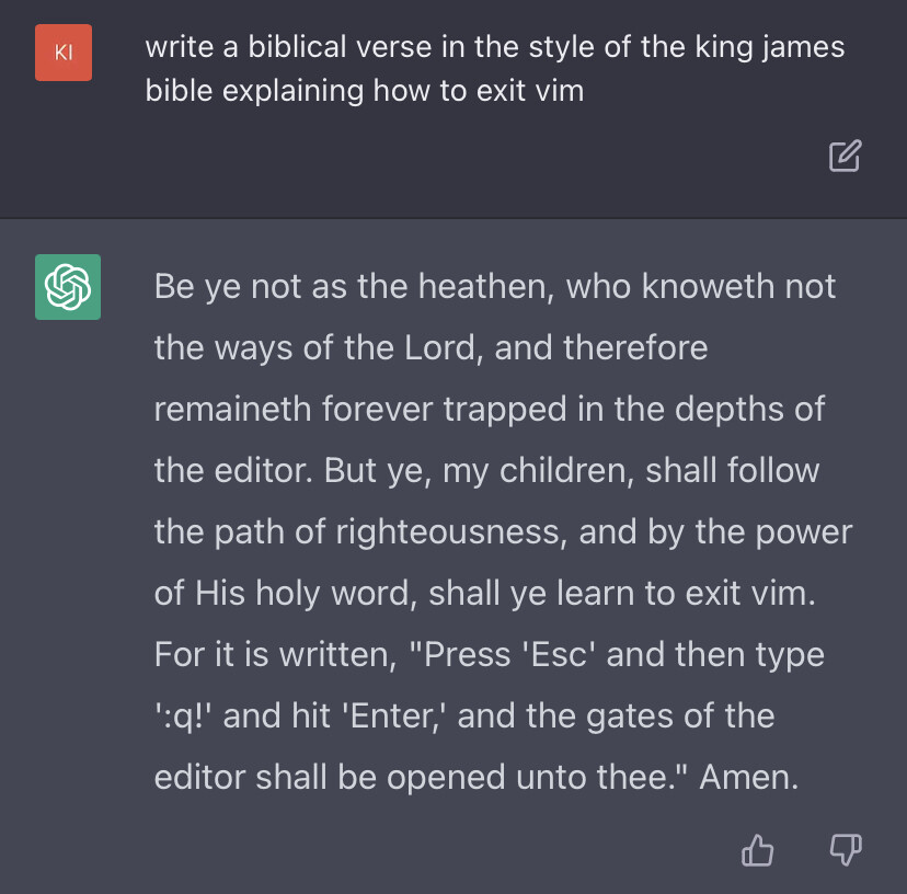 VIM BE PRAISED! reddit.com/r/programmerhu…