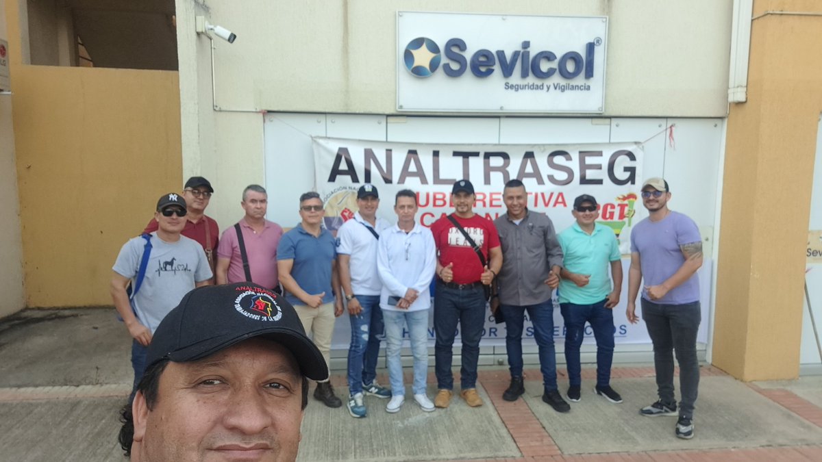 Seguimos en la lucha ,contra las no contrataciones de compañeros   directivos y afiliados que vienen en el.programa por parte de <a href="/Sevicol_Ltda/">Sevicol Ltda.</a> ,no a la vulneracion del derecho al trabajo,<a href="/analtraseg/">ANALTRASEG</a> @casanare_ut ,@CasnreSintraUnp ,