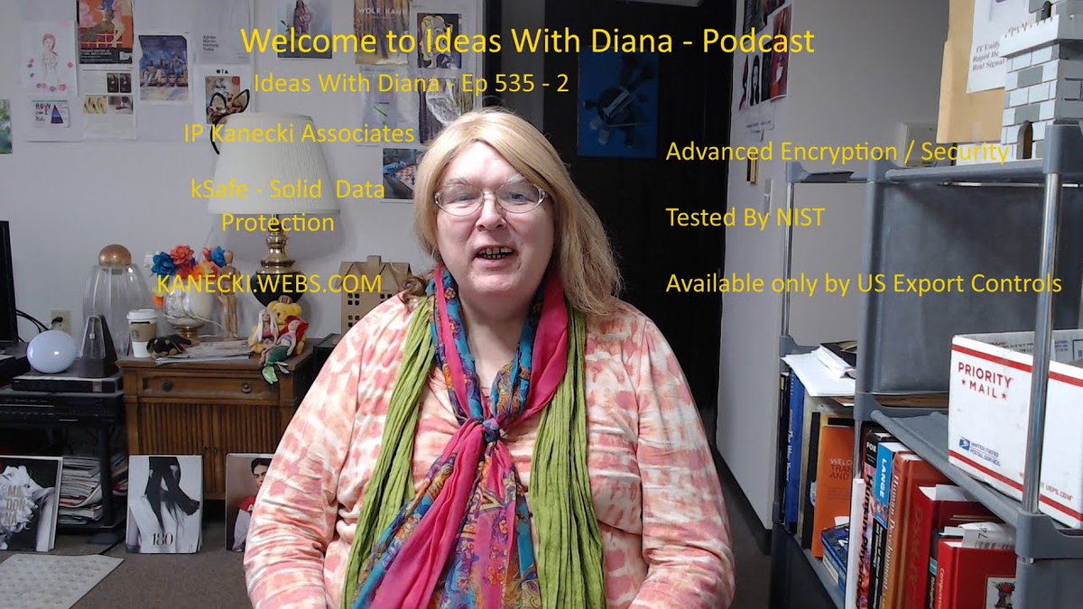Ideas With Diana - Ep 607  --- The Right to Free Speech (Protection from Violence &amp; Harassment)
conta.cc/41ndFES