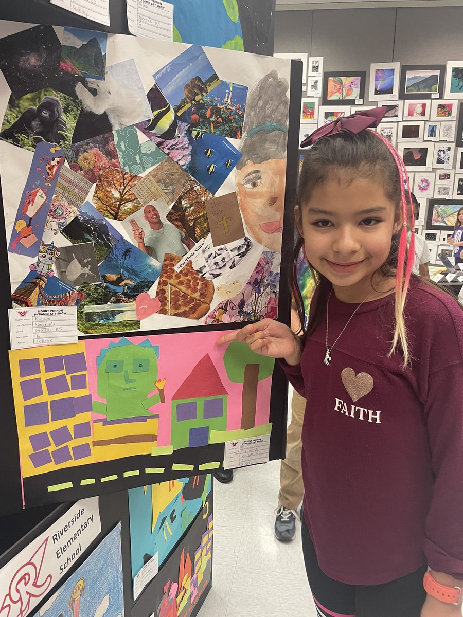 kaila715's tweet photo. Our @RiversideFCPS artists were showcased today at the Mount Vernon art show. Thank you @MissPemberton9 and Nancy Lisbon for all your hard work! #RocketsRockIt https://t.co/CfI77RI6V6