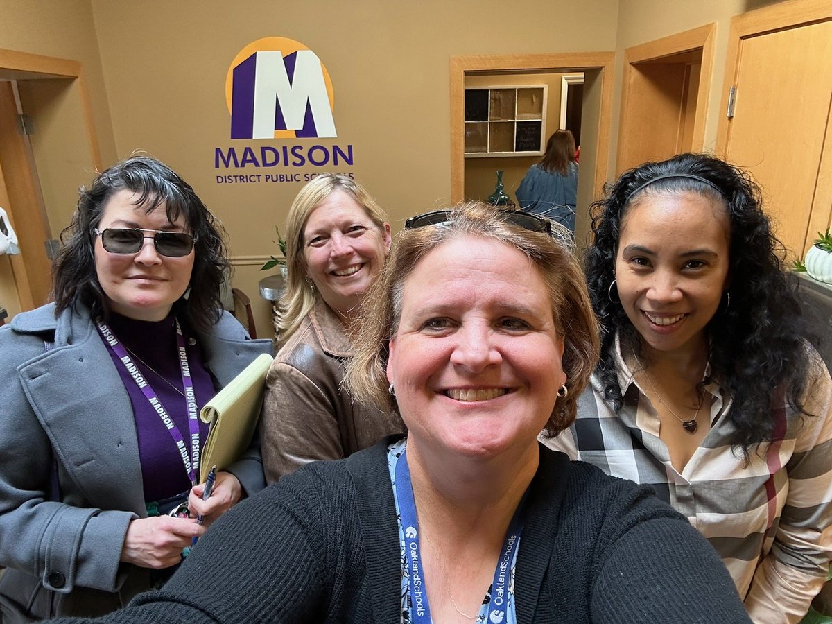 mistar_q's tweet photo. Thank you Madison District Public Schools for meeting with us for our MISTAR-Q Consortium Client Site Visit! We enjoyed meeting with everyone to discuss the power of Q and the consortium!!
#MISTARQ https://t.co/FGXUUz1tit