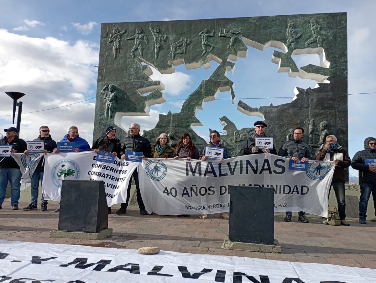 🇦🇷 En #TierraDelFuego nos reunimos con el gobernador @gustavomelella y con el secretario de Malvinas, @ADachary, junto a integrantes del @cecimlaplata, CEVECIM y ex combatientes de Chaco.