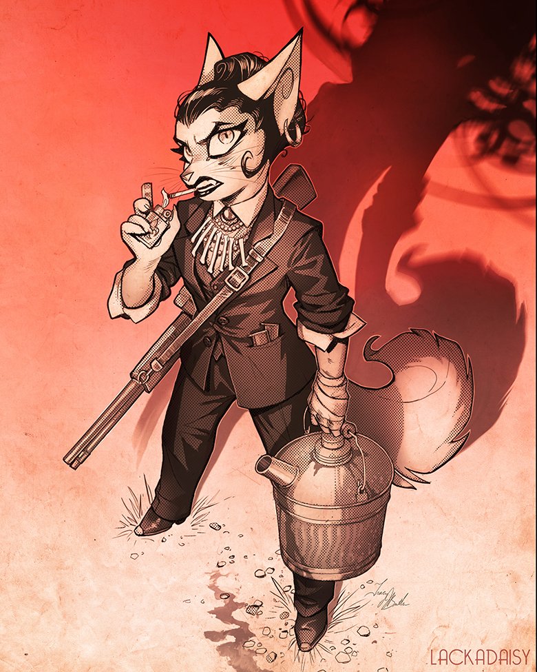 LackadaisyCats's tweet photo. LACKADAISY cast + crew livestream is coming up April 29th! We'll be answering questions and signing prints, via @StreamilyLive 

Serafine's VA @BenniLatham is new on the roster of VAs who'll be joining us!

Check out her prints and others in the shop! >
https://t.co/0RAAIUW00O https://t.co/1QeyOxeRd6