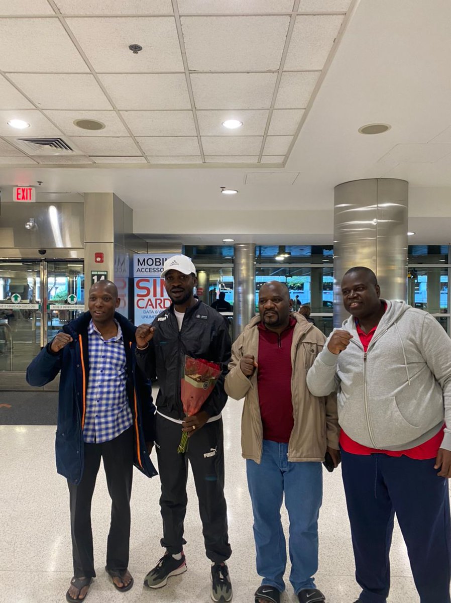NkunyingiMuwad1's tweet photo. President Kyagulanyi 🇺🇬has arrived safely in Washinton, United States of America🇺🇲. He is scheduled for a series of Diplomatic activities in the coming days.
#Shadow Minister ,Foreign Affairs https://t.co/aFMwmg2lBa