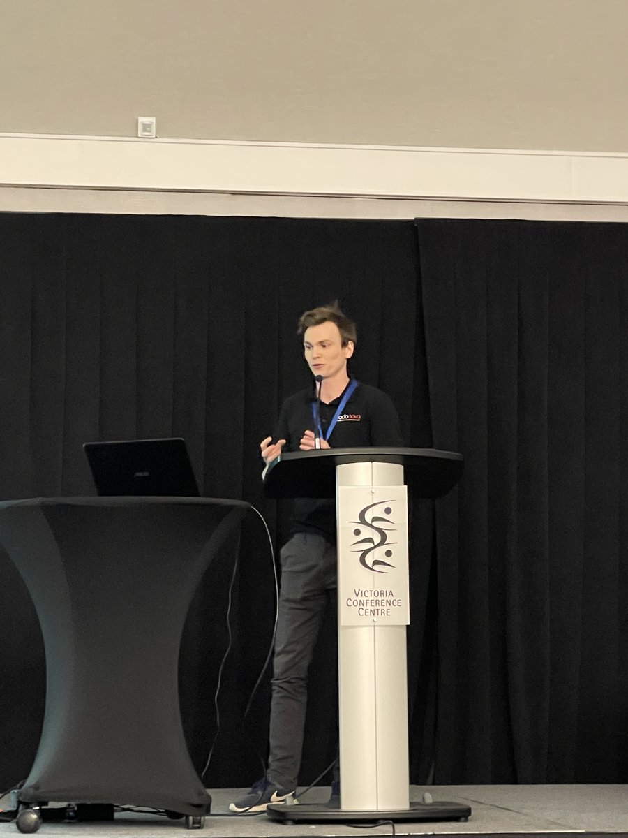 Radonova86's tweet image. Great presentation last week @RadonInfo  by our very own Patrik Stark who presented research about the importance of follow-up measurement time periods for workplace and school radon measurements.
#Stopradon #CARST #testforradon #test4radon