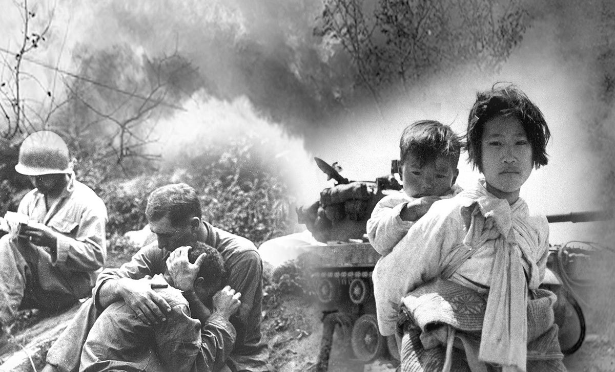 DwightD2023's tweet photo. Devastating pictures from Korea today. #WARNOMORE https://t.co/sJoKNiXejb