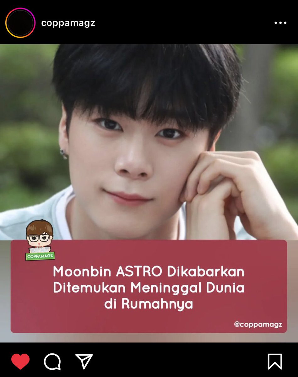 ningningflowers's tweet photo. jujur kaget banget pas baca beritanya, ak ga stan tapi beritanya bikin speechless🥺

rest in peace Moonbin🥀🖤 https://t.co/4JFM1EMMCC