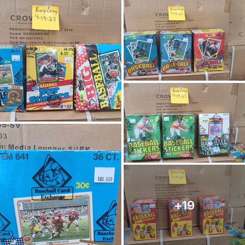 NewWaveHobbies's tweet photo. Lots of Baseball/Football cards available! #Donruss, #Topps and #Fleer among others! Get your #vintage  cards now! 
Shipping depends on how many and which boxes. All BBCE wrapped. Check out full post on FB #vintagesportscards #baseball #newwavehobbies https://t.co/vozXHXTFOC