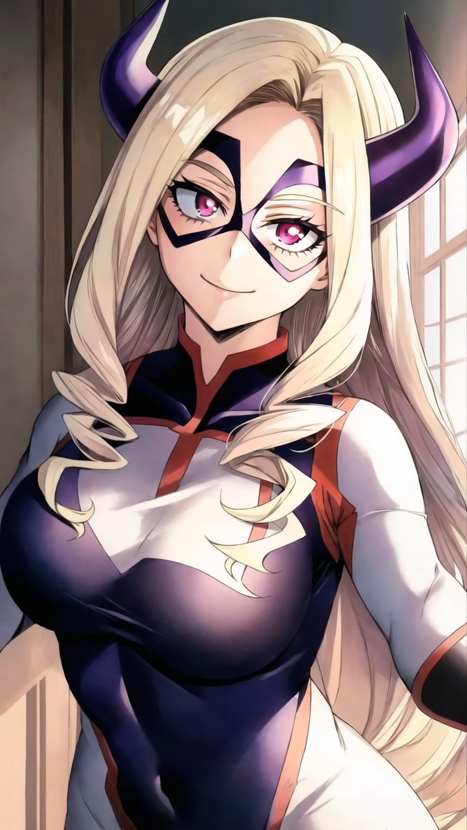 RinAldrin on Twitter: "Mount Lady made by an AI"