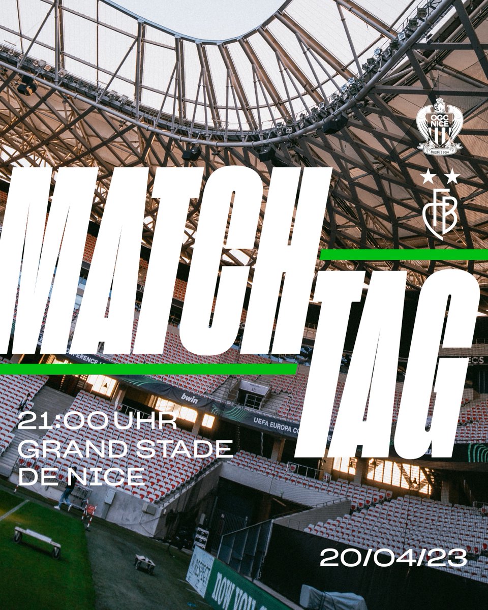 FCBasel1893's tweet photo. 🏟️ 𝐄𝐮𝐫𝐨𝐩𝐚𝐜𝐮𝐩 𝐌𝐚𝐭𝐜𝐡𝐭𝐚𝐠: #OGCNFCB 🔥

#FCBasel1893 #MirSinBasel #Matchtag #UECL #rotblaulive #12 https://t.co/XF3AhiCxOk