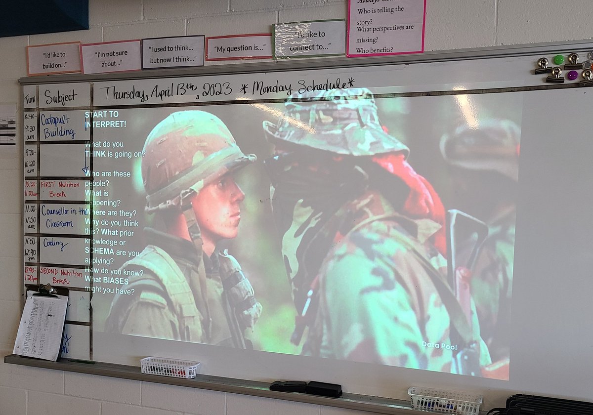 AFergusonsclass's tweet photo. 7s have been engaging with art, images, and storytelling as we deepen our learning in relation to Indigenous rights and the impact humans have on the land, it's peoples, and all living things. Thank you @vanderwalc @MrsTPhil for your support &amp; guidance! @DesmondHDSB https://t.co/0UaUg5IweX