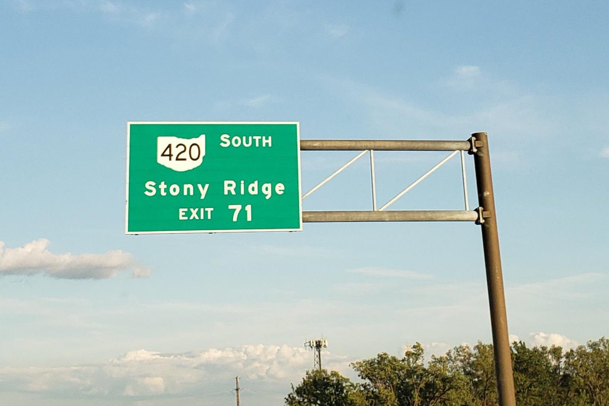 @jimmyfallon Route 420 to Stony Ridge actually exists?!?! #StonerThoughts