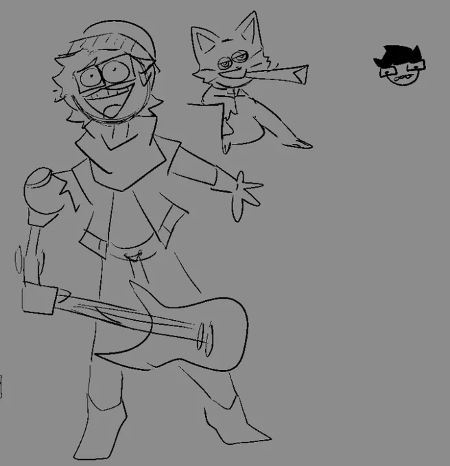 bro im never streaming comms again lol i get so nervous and i forget how to draw and its a little embarrassing, next time imma just keep it to funny requests strictly, heres some funny stuff that came out of it tho, ty to those who somehow stayed 