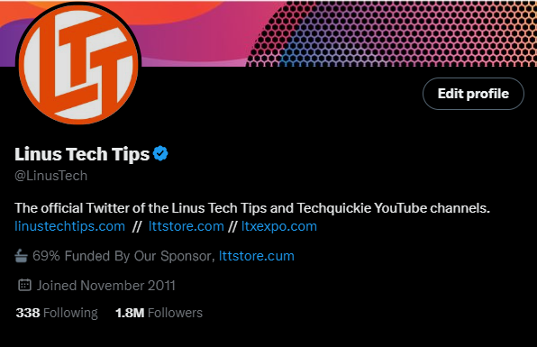 Linus Tech Tips tweet media