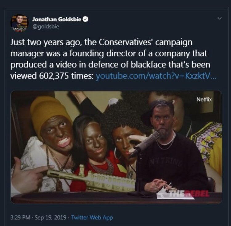 204queen0574's tweet photo. When confronted about his party members having lunch with a Holocaust denier, Pierre didn't have any issue but brought up that the PM did blackface over 20 years ago. See below for the hypocrisy. Can I recommend maybe reading The Guardian, National Observer or The Tyee? https://t.co/pDk6zXUAuk