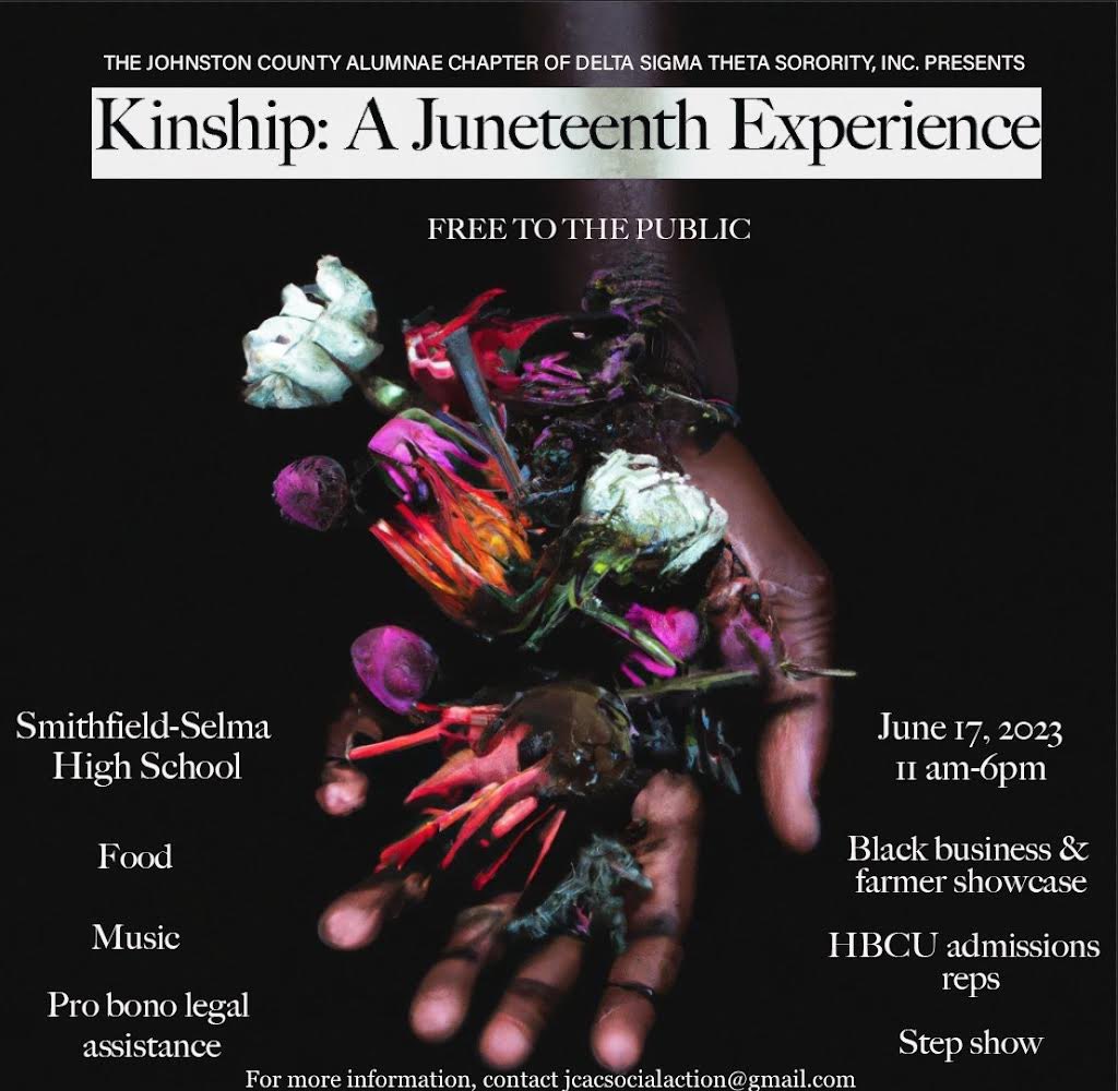 Save The Date!

#Juneteenth2023
#JoCoDeltas 
#DST1913