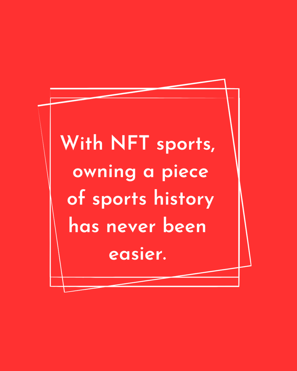 BaxterBoyer's tweet photo. The rise of NFT sports is creating new revenue streams for athletes and teams, while also allowing for greater fan engagement. #NFTsports
#NFTsportscards https://t.co/XG5E6ydWXo