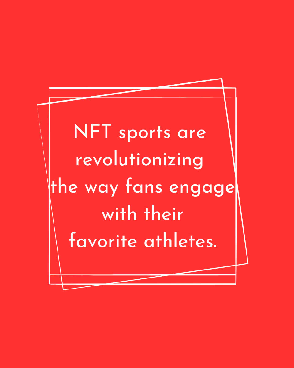 BaxterBoyer's tweet photo. The rise of NFT sports is creating new revenue streams for athletes and teams, while also allowing for greater fan engagement. #NFTsports
#NFTsportscards https://t.co/XG5E6ydWXo