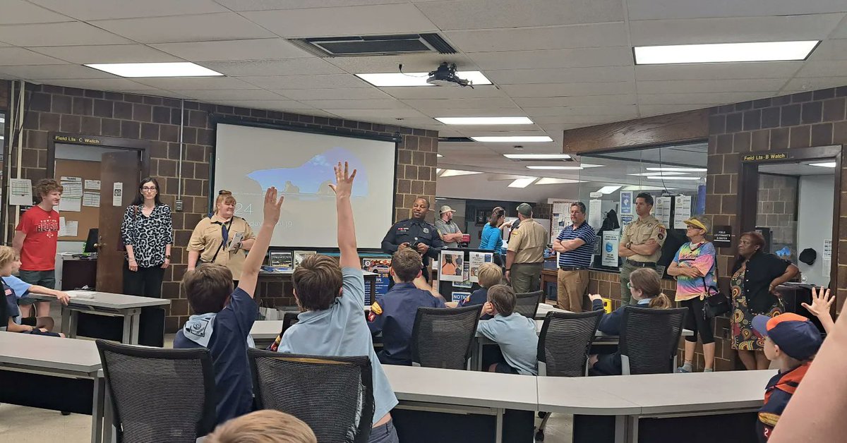 Memphis Police Dept on Twitter "Today, local Boy Scouts of America