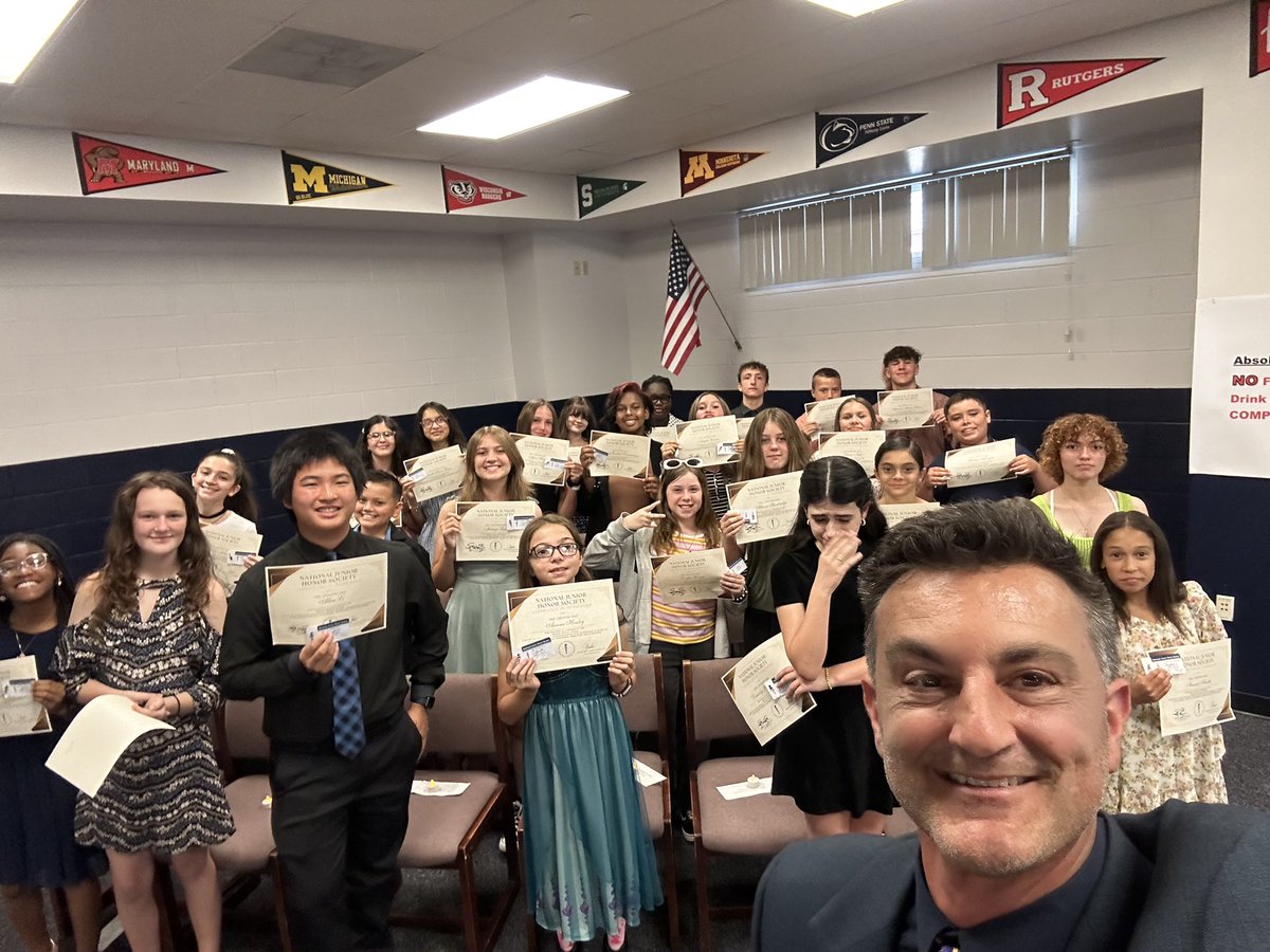 Congratulations to CHMS’ new National Junior Honor Society members! <a href="/pascoschools/">Pasco County Schools</a> #ChascoProud