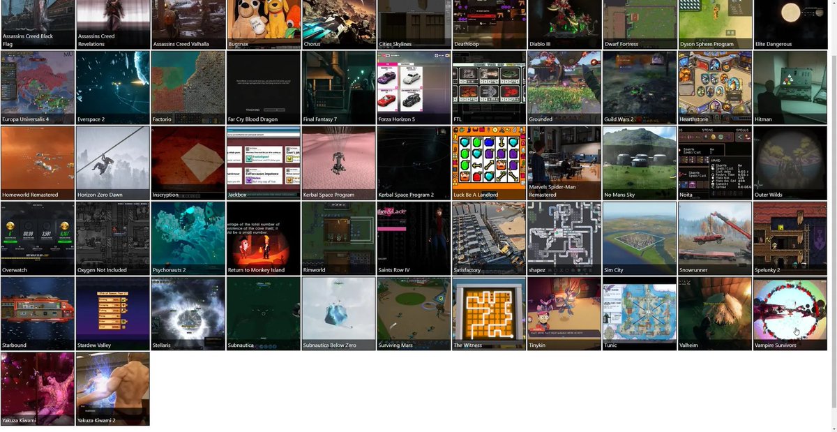 bnrubin's tweet photo. I still need to organize the rest of my unsorted application screenshots and photos, but it felt nice to put all my gaming stuff in one place.  

I'm trying to figure out where the really old screenshots live... hopefully those hard drives aren't lost forever. https://t.co/iEGM9KsiNT