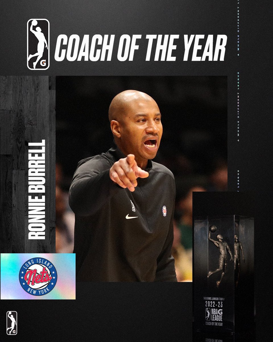 BCAWORLDWIDE's tweet photo. If we don’t SUPPORT our own, who will?

@NBA COACH OF THE YEAR ✅
@nbagleague COACH OF THE YEAR ✅

Congrats to @SacramentoKings Head Coach Mike Brown &amp; @LongIslandNets Head Coach Ronnie Burrell. 

Make sure you show our Head Coaches some BCA Love!

#BCAWORLD https://t.co/a8zgT5CWkq
