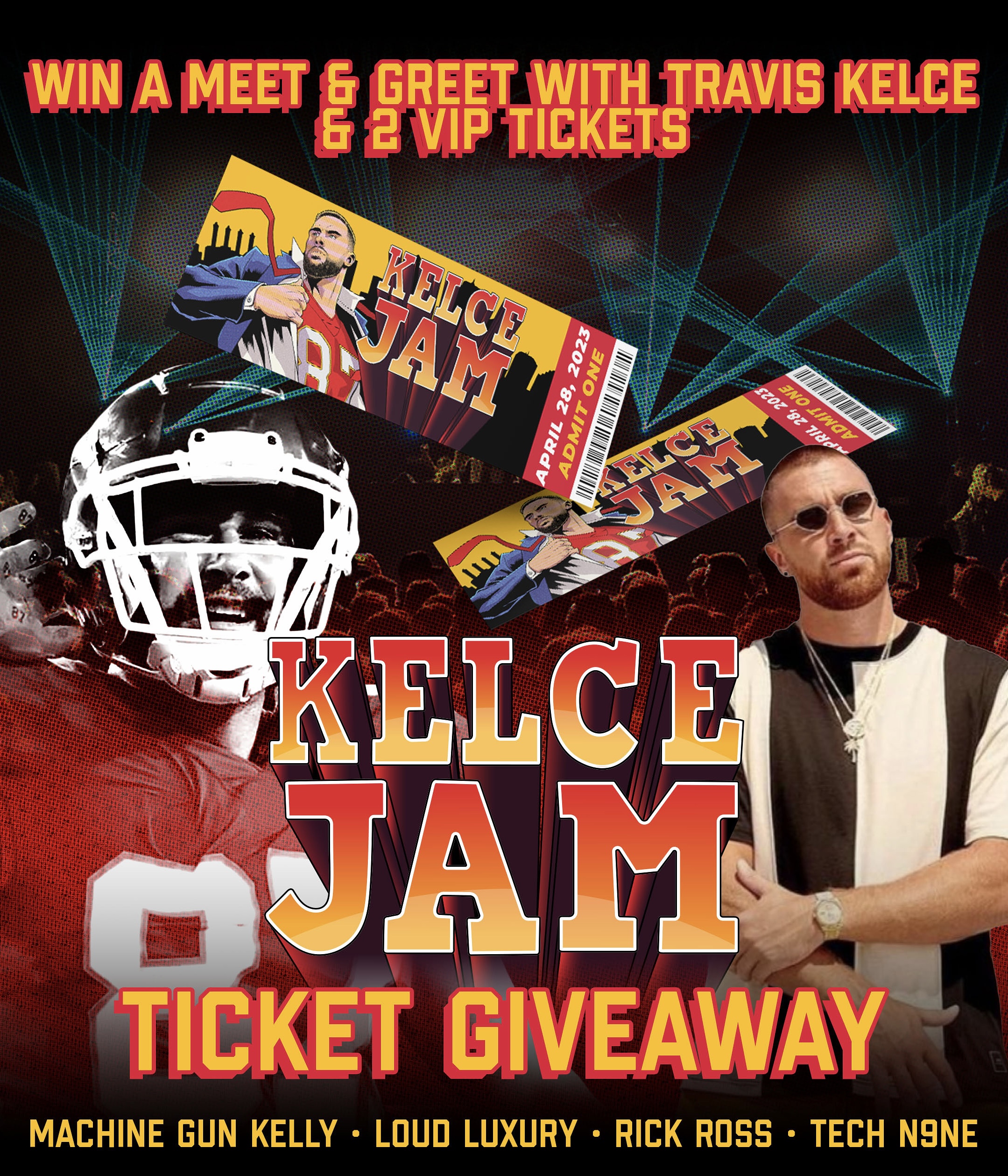 Kelce Jam 2024 Lexus Daria Tatiana