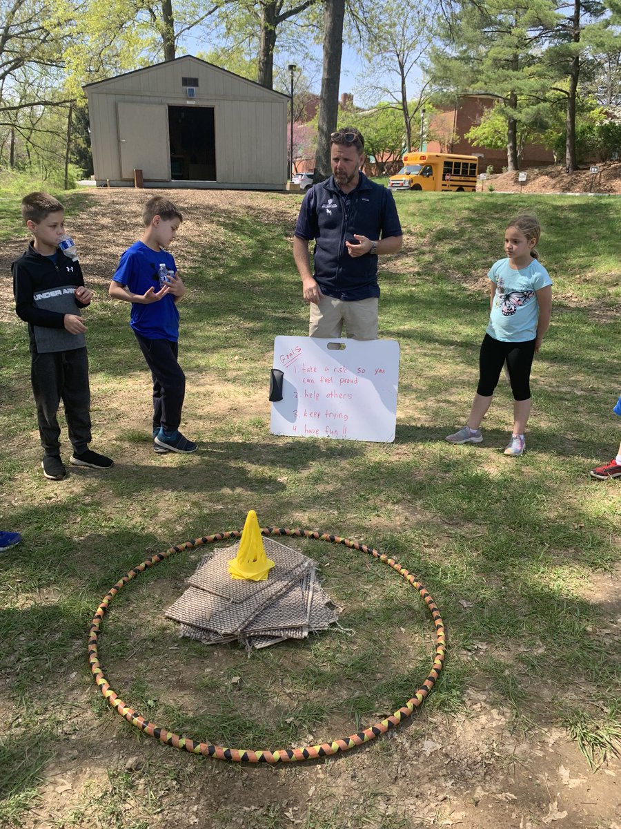PrinOutdoorEd's tweet photo. Fulton School came to the @PrincipiaSchool Challenge Course to learn more about the joys of thinking more about others than self.  This was visit 2 of their 3 spring visits!

https://t.co/TXT2HrVqGR

#challengecourse
#handsonlearning
#outdooreducation
#outdoorlearning https://t.co/UvaHcQB2HH