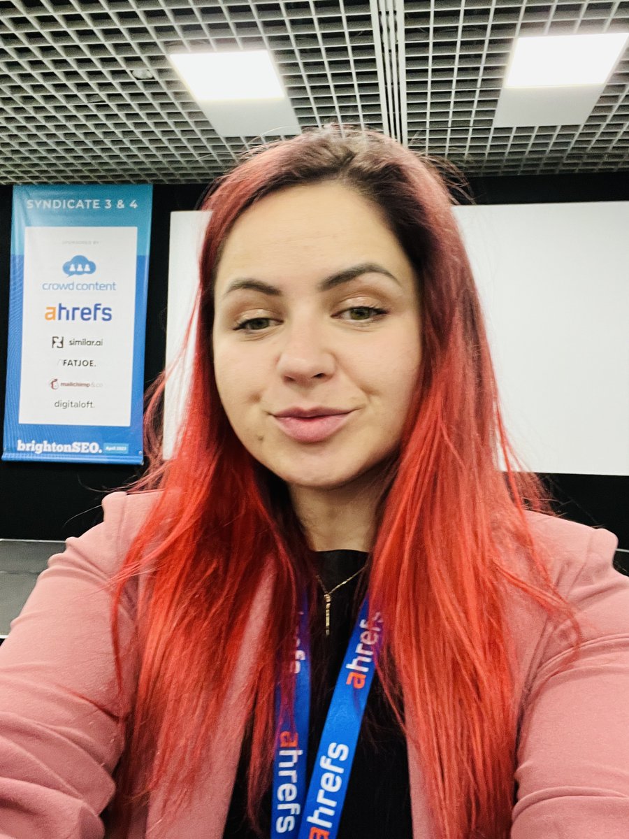 See you today at #BrightonSEO!

My talk: eCommerce internal linking: into the spider-verse  

 Join me at 04:10 PM in Syndicate 3&amp;4!

We're going to have fun!