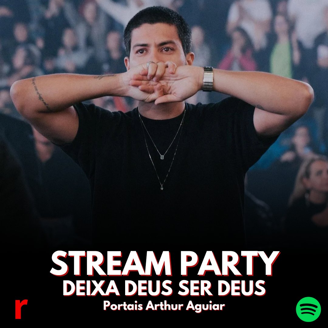 StreamsAA's tweet photo. 🎶 STREAM PARTY PORTAIS - Arthur Aguiar - Deixa Deus Ser Deus.🙏🏼✨ 🎶

@renaissanceapp @Aguiarthur 

📌Link da sala: https://t.co/fI7yrcQ4kn

📌Link da Playlist: https://t.co/J7tA59muUJ

🎯 Meta: 500 Streams

⏰ Encerra: 23:00 https://t.co/J8nFK4cg46