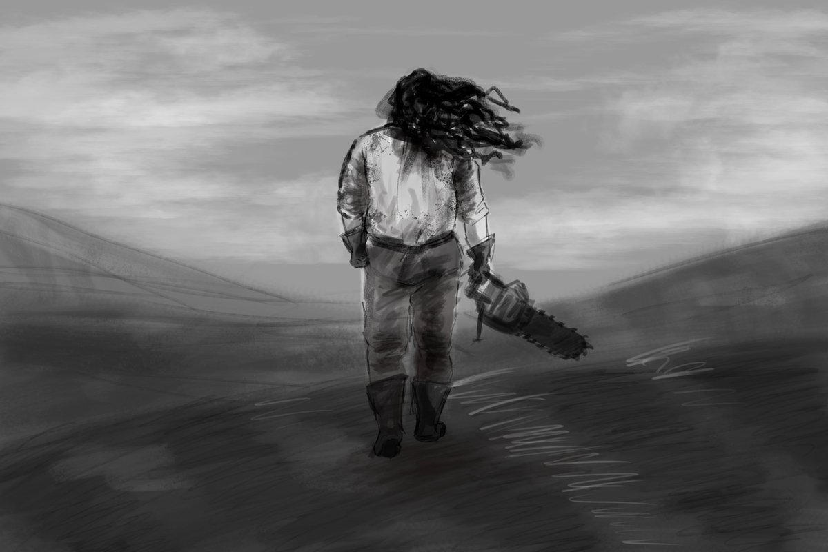 Another amazing concept sketch by <a href="/itstu_art/">stuts • commissions open</a> of my wonderful chainsaw protagonist(?) featured in "Aggravated Flesh" which comes out tomorrow in ebook and color-print paperback!
amazon.com/dp/B0C1T4GP1J
#horror #KindleUnlimited #WritingCommunity