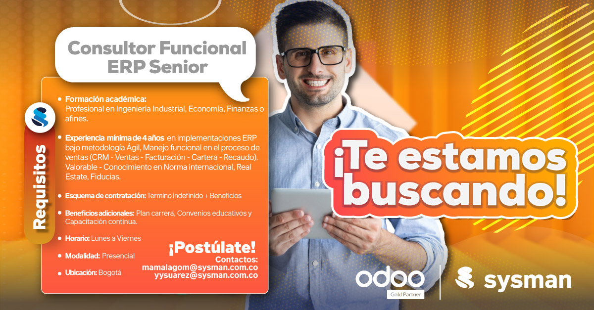 Sysman_Software's tweet photo. En Sysman abrimos nuevas convocatorias, si te identificas no dudes en contactarnos, ¡te esperamos! 🙋‍♂️ 🙋‍♀️ 🎉 

https://t.co/VOKPR0xYLA

#analista #consultor #desarrollador #convocatorias #TrabajoSiHay #Postulate #sysmanweb #tecnologia #nuevosempleos #convocatoriasabiertas #ERP https://t.co/5lB9524tAk