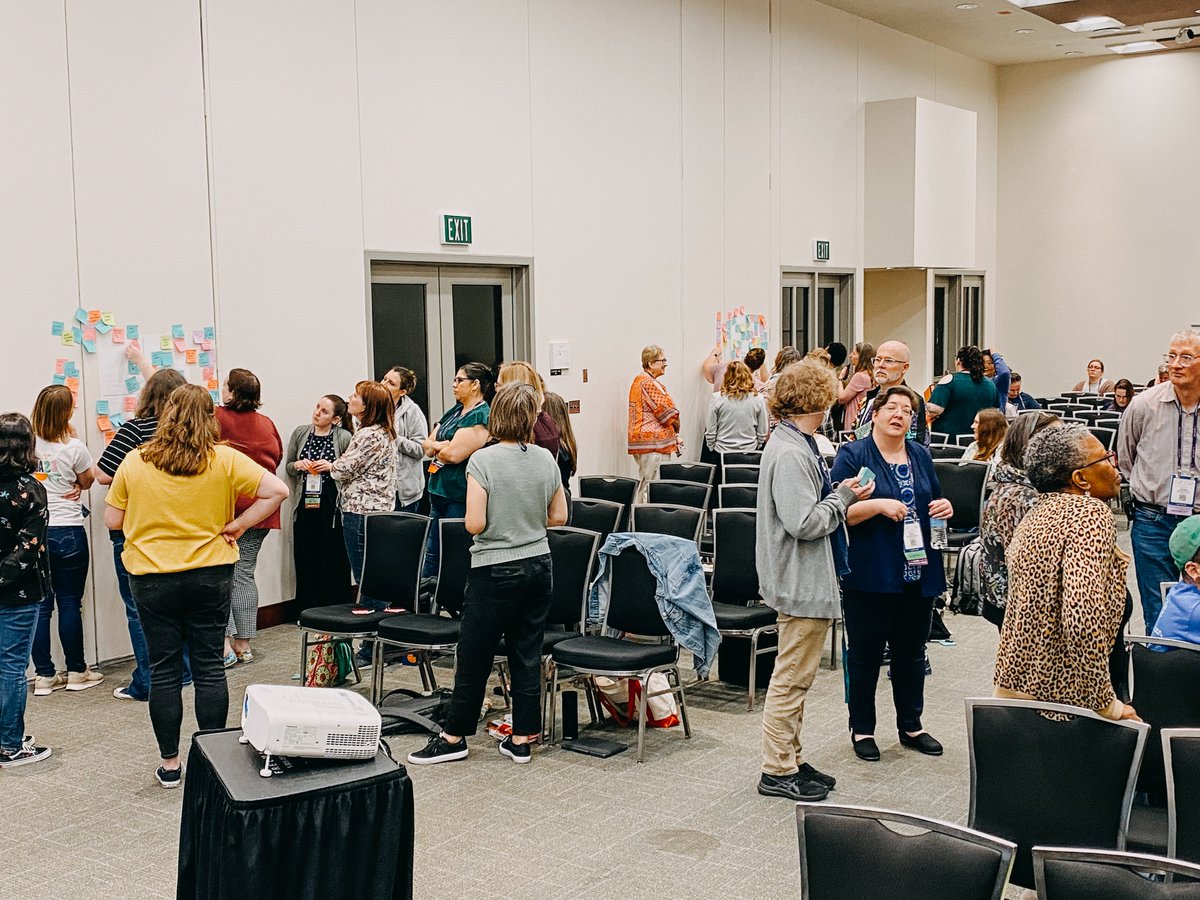 nico_keyes's tweet photo. They say if something scares *and* excites you, you should do it. Welp, today I gave my first external conference talk—including a mini #DesignThinking workshop—at the @TXLA conference. I was floored at the turnout. For anyone on the fence, the advice is sound! #txla23 https://t.co/IGrzjeZOHx