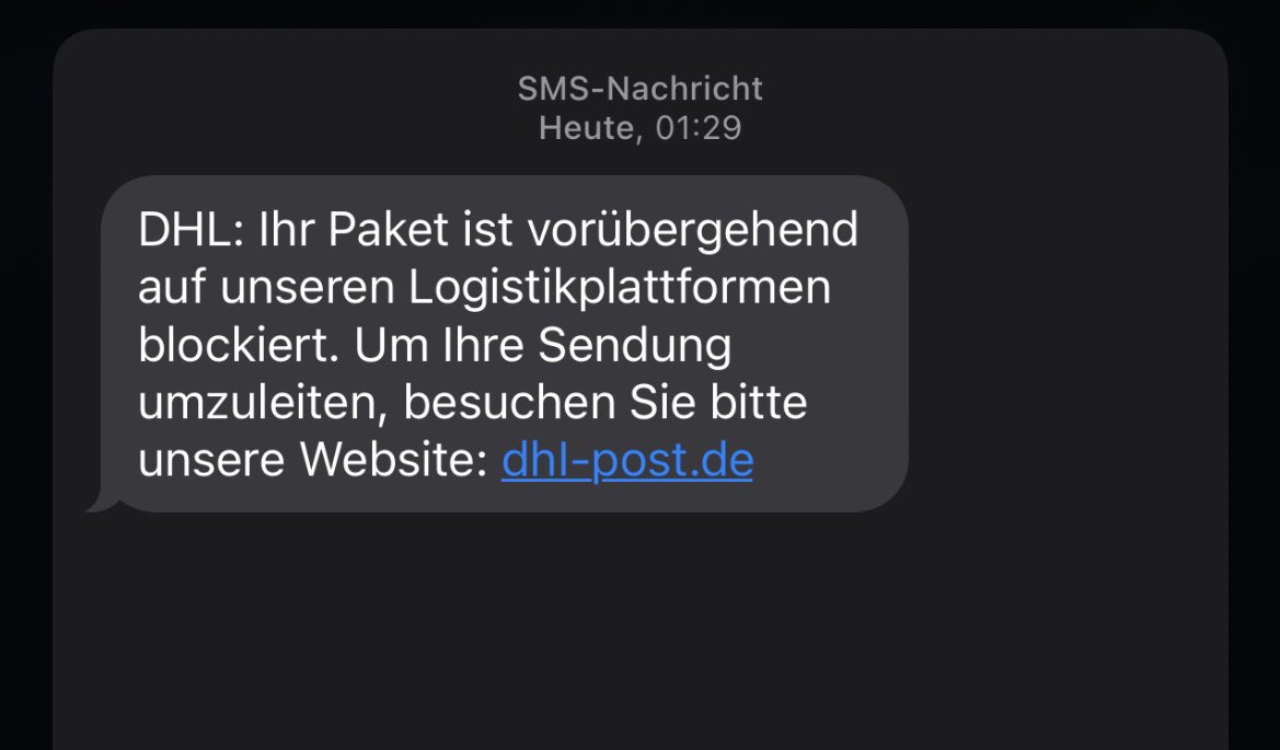 Justus_R_'s tweet photo. @DHLPaket das ist fake, oder? https://t.co/pKNeDVGMUX