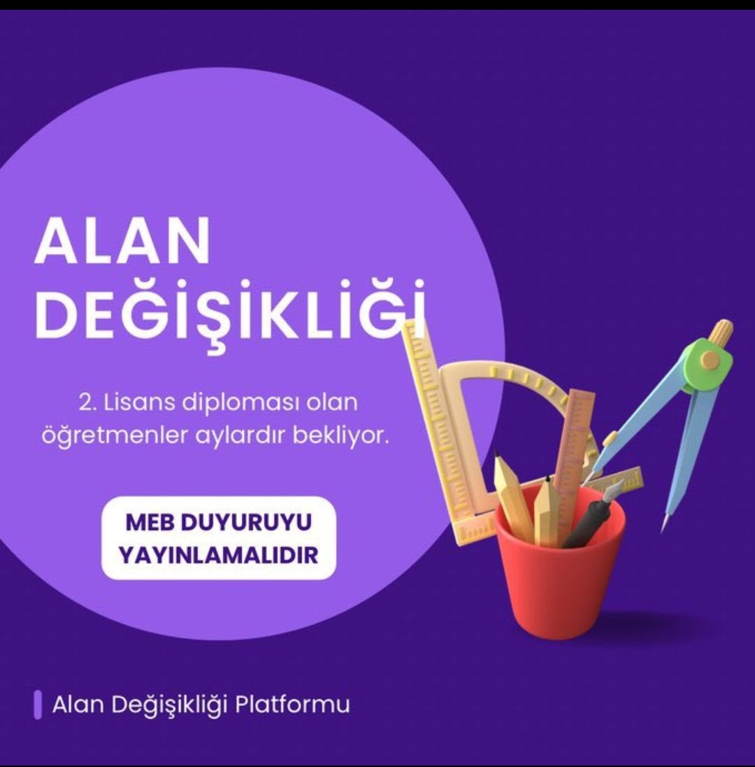 Mehmetcelik_00's tweet photo. @YesilovaHarun Her kesimin isteğinin yapıldığı, bir oyun bile değerli olduğu bu seçim zamanında 3 bin kişilik ALAN DEĞİŞİKLİĞİ bekleyen öğretmenler görmezden gelindi. Hiçbir maliyeti de olmayan ve her yıl yapılan uygulama bu yıl bir türlü yapılmadı, binlerce öğretmen seçim döneminde küstürüldü. https://t.co/rLkZ9P3b8F