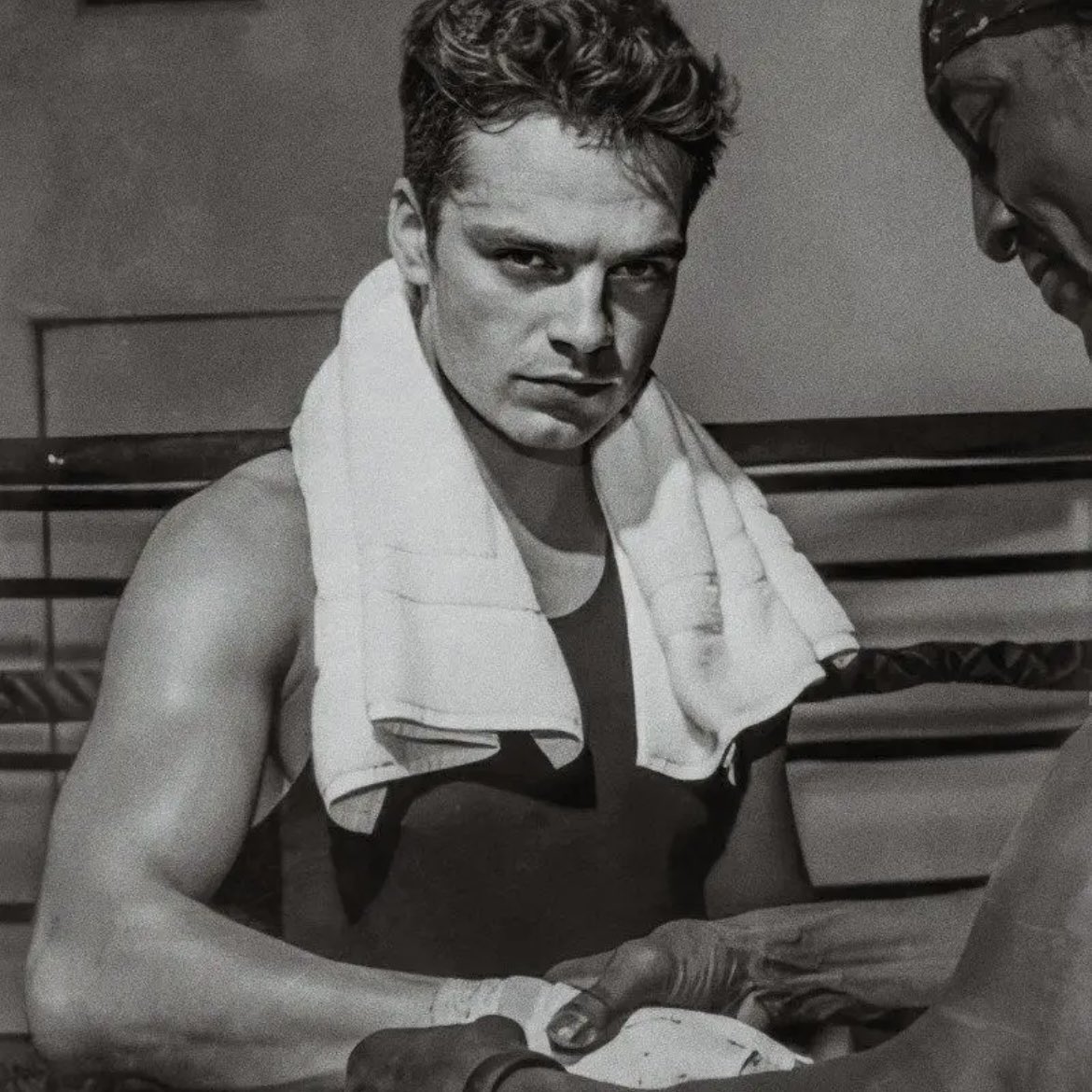 SuchAToughGuy's tweet photo. // Okay here me out… 

Nick Fowler: Boxer Event https://t.co/JrOdH92OWY