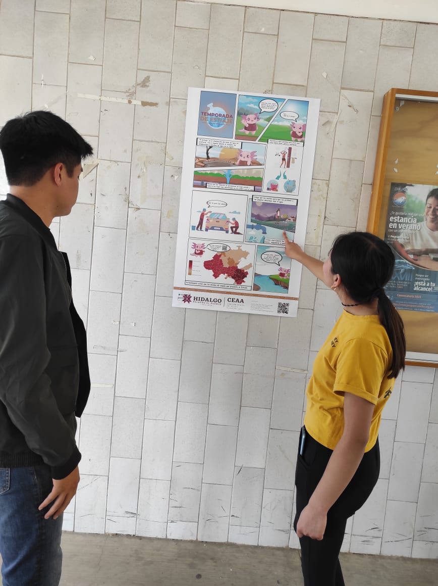 tecnmpachuca's tweet image. En el marco de la difusión por la #CEEA y #SEMSYS, acerca de la "Temporada de #estiaje, acciones de prevención", el #TecNM #CampusPachuca se sumó a la campaña.