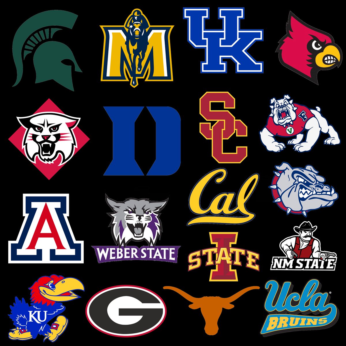 College Programs that had an NBA All-Star this season ⭐️

#NBAU 🏆