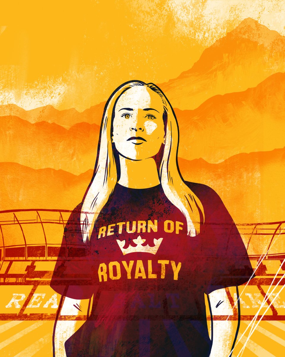 UtahRoyalsFC's tweet photo. Her reign begins. https://t.co/cnreNlShJF