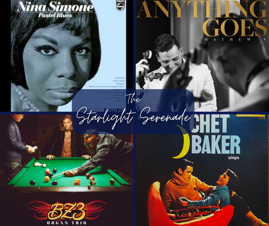 StarlightOnKFAI's tweet photo. TONIGHT:
 
Remembering the great Nina Simone this week, who passed away April 21, 2003.
 
New tunes from BZ3 Organ Trio, Mathew V, and Wayne Escoffery ft. Gregory Porter.
 
And so much more!!!
 
Midnight central on @kfaiFMradio ✨ https://t.co/NP2tWcFmtV