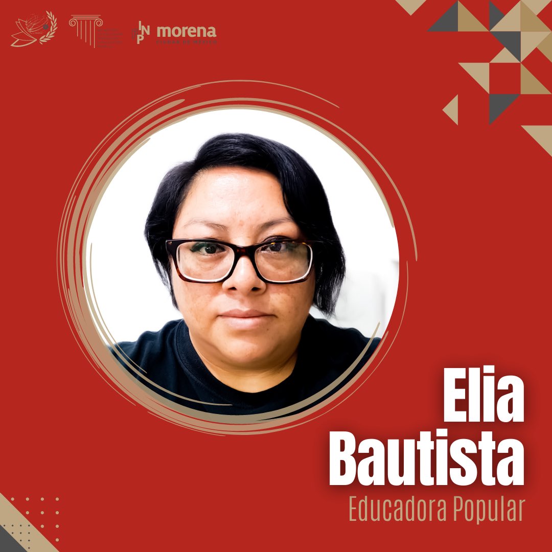 FPolticaCDMX's tweet photo. Continuamos presentando a nuestr@s ponentes.😃

Rafael Loyo, Laura Ugalde y Elia Bautista nos compartirán su experiencia y talento este 22 y 23 de abril en el Taller de Educación Popular.🙌

NO FALTES.✨ https://t.co/iLp9e7ClIw