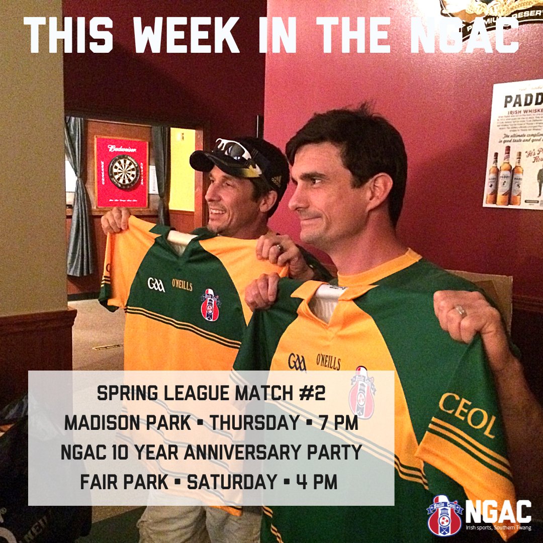 It's a big week for the NGAC! Tomorrow is our 10-year anniversary! To celebrate, we'll tailgate together on Saturday, April 22, at Fair Park before the <a href="/nashvillesc/">Nashville SC</a> game, starting at 4 pm. Our founders, John and Anji, will be in town for the festivities, and they want to see you!