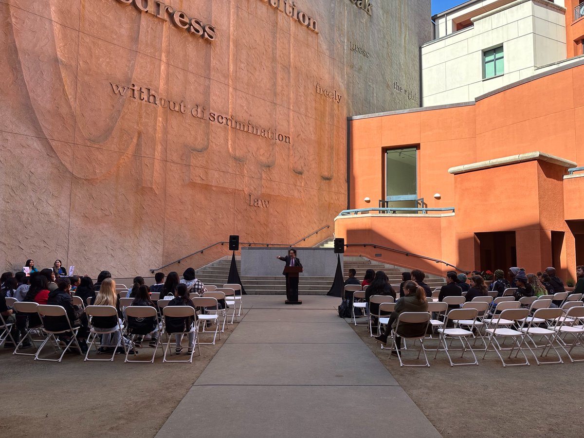 SacCountyDA's tweet photo. DA Thien Ho spoke at @OCAsacramento's Stand Up Speak Out! Against Bullying event this morning.
#StandUpSacTown #SacDA #SacDAThienHo #ThienHo #SacDAVictimSupport #VictimSupport #SacDAVictimAdvocacy #VictimAdvocacy https://t.co/XHknYd73Ib