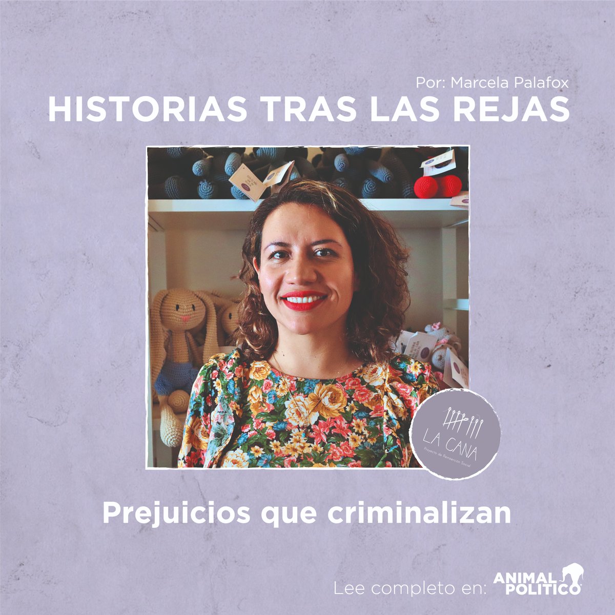 LaCanaMx's tweet photo. "Casos como el de Alberta Alcántara y Teresa González, son un ejemplo de que la discriminación es común en los procesos penitenciarios".

"Prejuicios que criminalizan", por Marcela Palafox

https://t.co/7ntPR5gbR3 https://t.co/TB5cP09DKR
