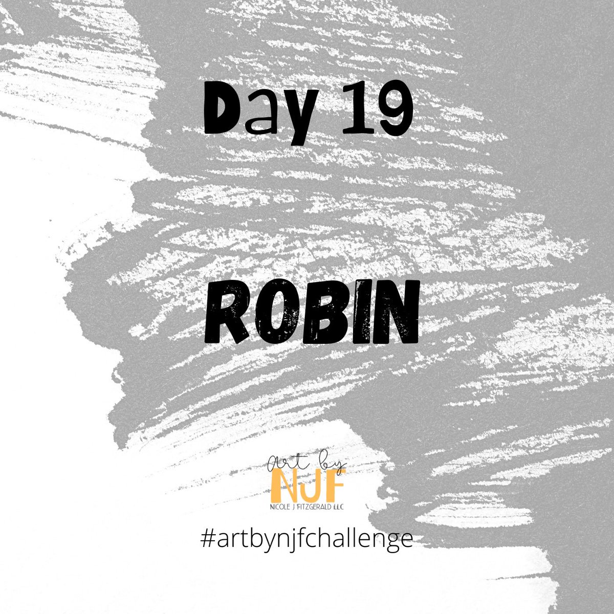 N_Fitz22's tweet photo. Day 19: Robin #artbynjfchallenge https://t.co/uQic5bmYH8