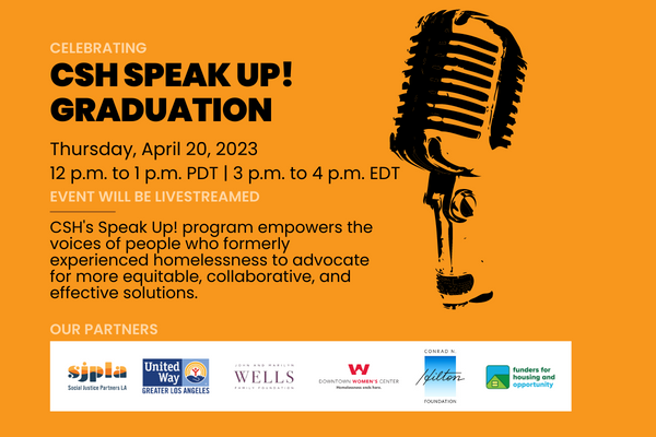 An opportunity to hear stories from powerful advocates for housing solutions. I love this community that is all about claiming, creating and sharing your story of lived expertise and the ways it can fuel you and create positive change. crowdcast.io/e/csh-speak-up…