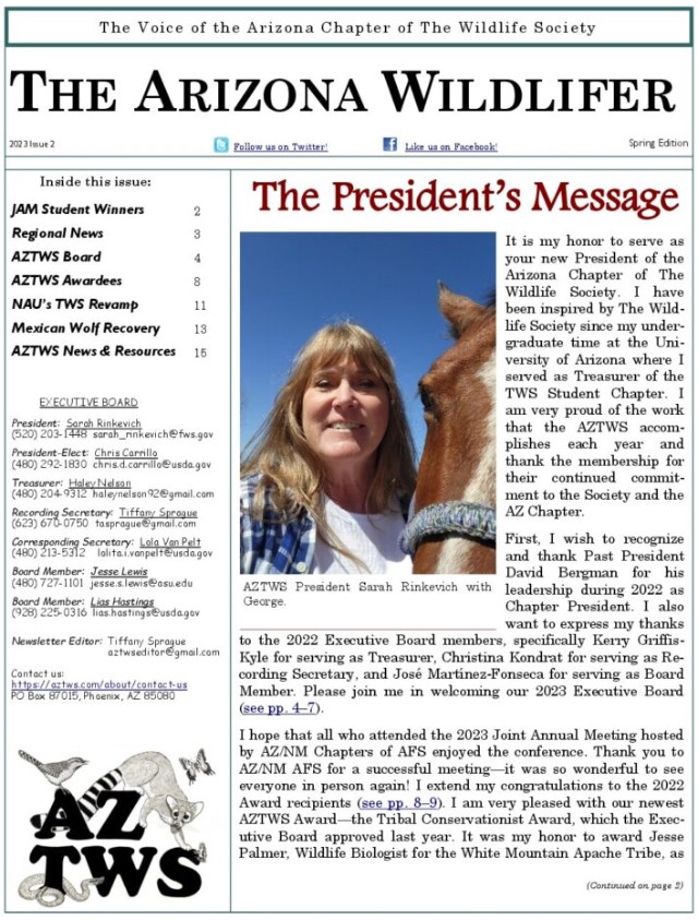 AZ Wildlife Society tweet media